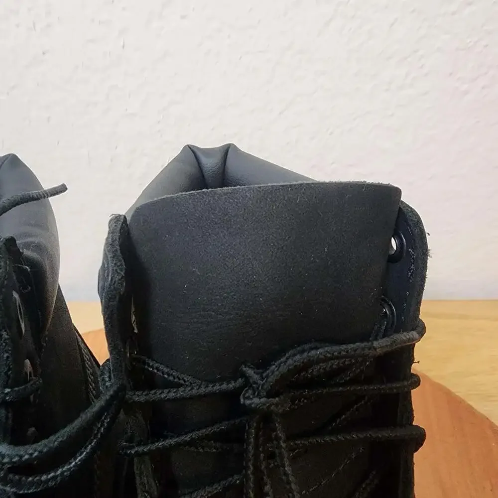 Timberland Boots Kids Size 4M Black Nubuck Insulated Ankle Lace Up 12907